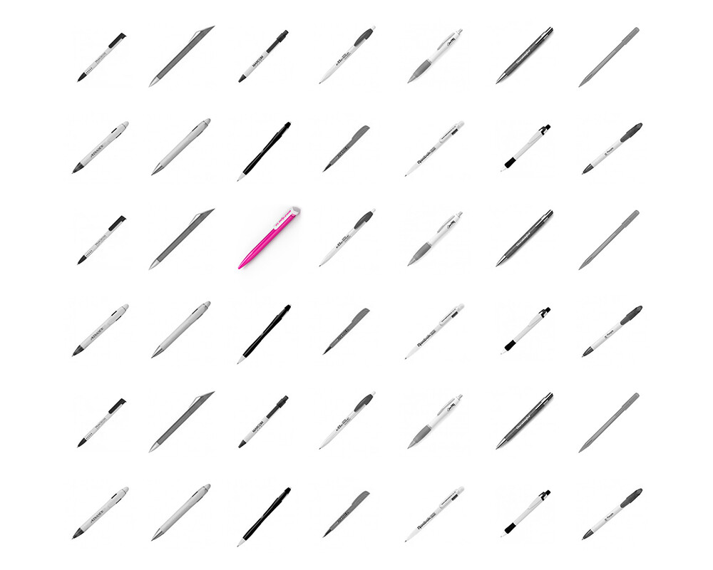 <p>One Pen. Really?</p>